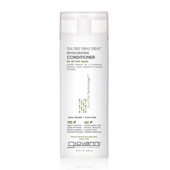 Відновлюючий кондиціонер з чайним деревом - Giovanni TEA TREE TRIPLE TREAT INVIGORATING CONDITIONER