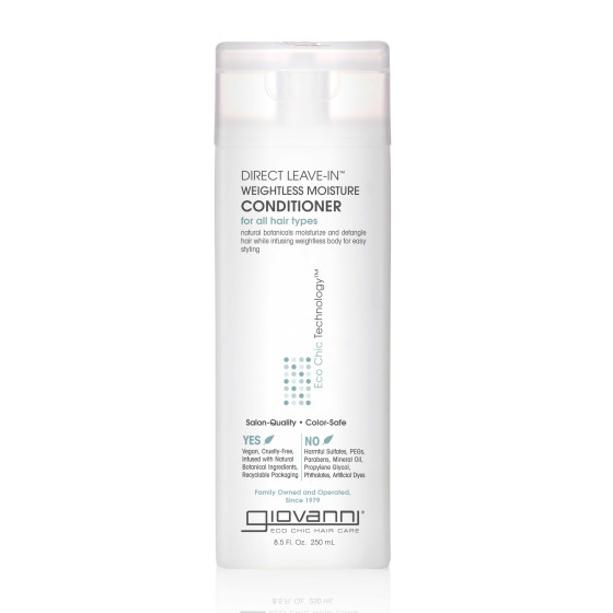 DIRECT LEAVE-IN WEIGHTLESS MOISTURE CONDITIONER - Giovanni