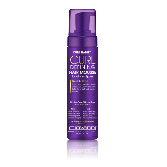 CU‎RL HABIT CU‎RL DEFINING HAIR MOUSSE - Giovanni