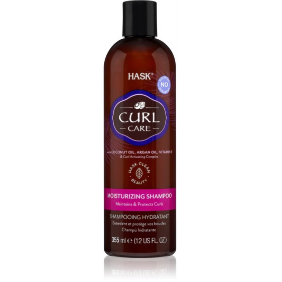 Шампунь для нормальної шкіри голови - HASK Curl Care Moisturizing Shampoo